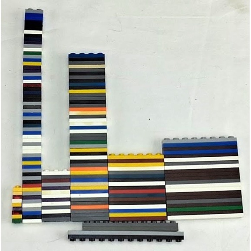 300+ Lego Flat Lot Board Building Blocks Base Thin Duplo Multi-Color Lot Legos - Picture 8 of 9